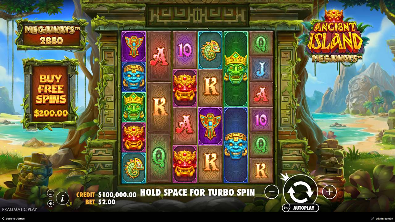 Ancient Island Megaways (Pragmatic Play) Image 2